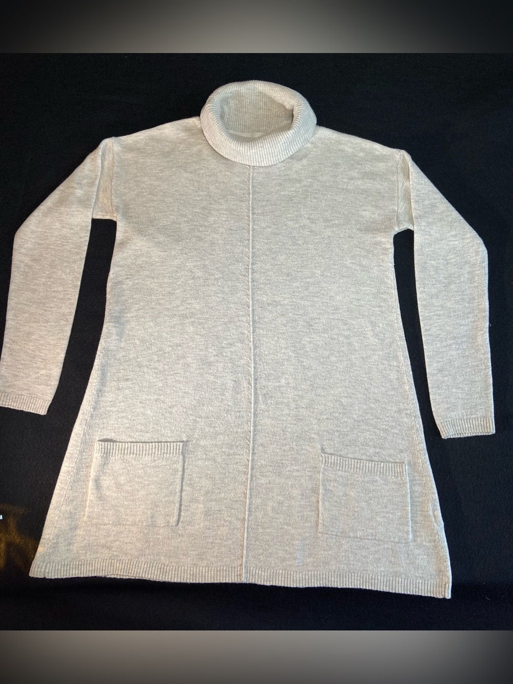 Fat Face - Turtleneck Longline Sweater with Pockets